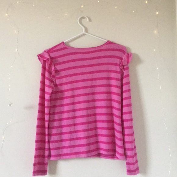 Girls pink striped top - Picture 3 of 3